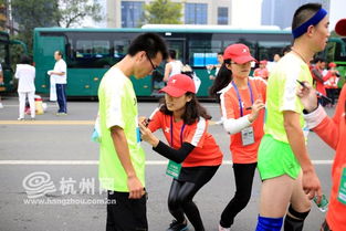 910名杭師大志愿者服務最美馬拉松——杭州國際馬拉松